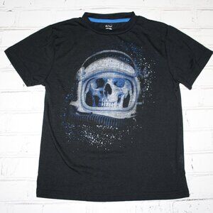 🚀 Skull Astronaut Tee – Boys M